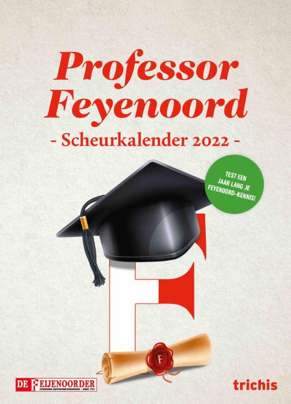 Omslag van Professor Feyenoord Scheurkalender 2022