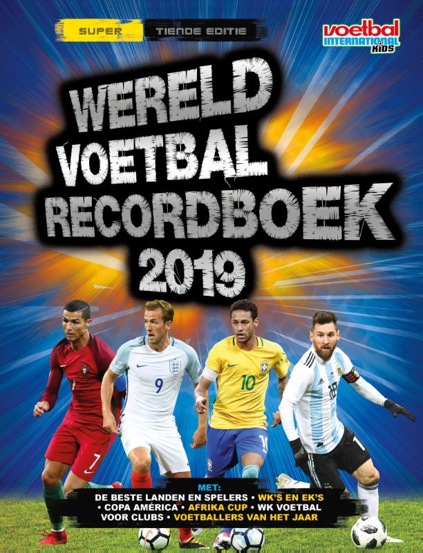 Omslag van Wereld voetbal recordboek 2019