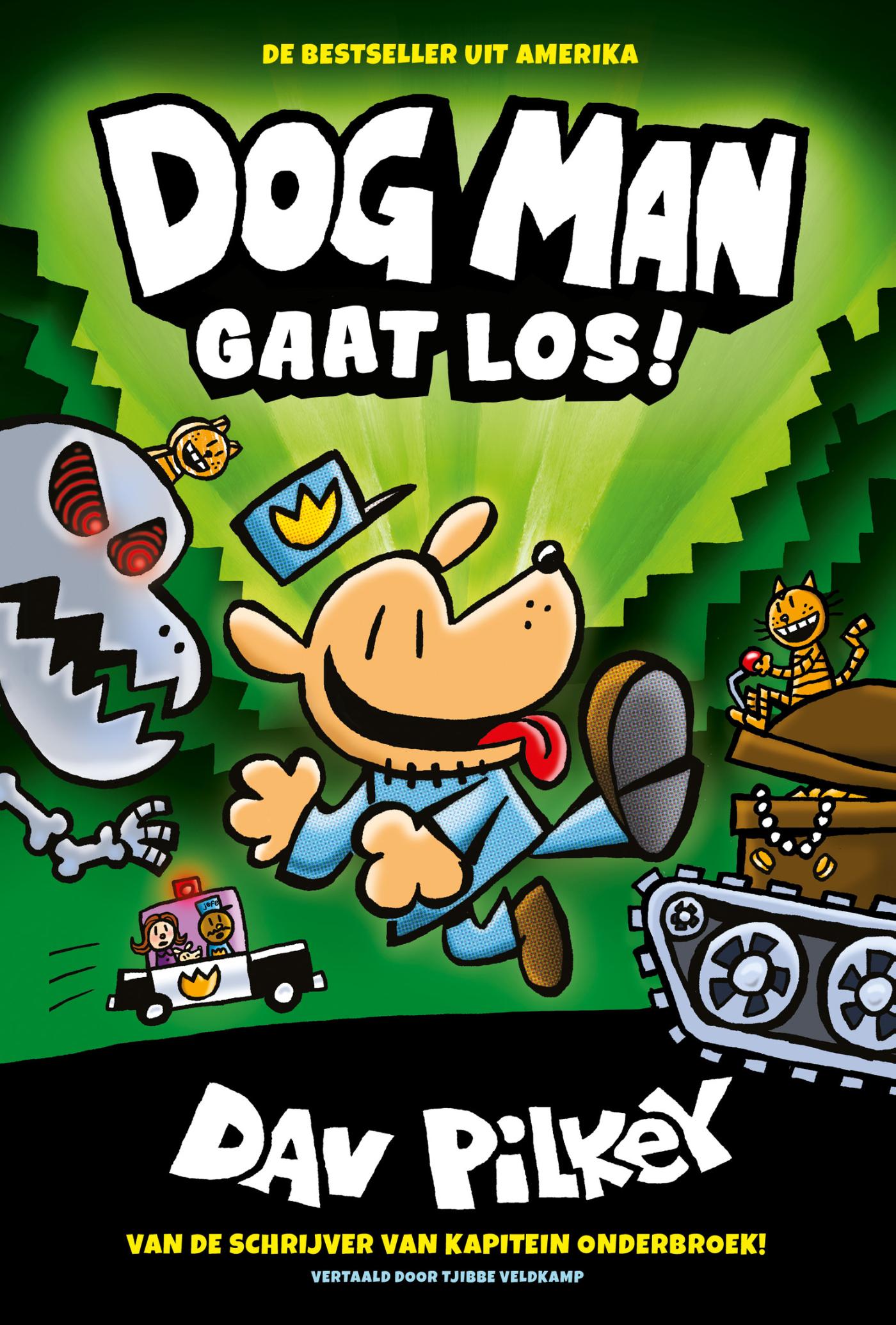 Omslag van Dog Man gaat los!