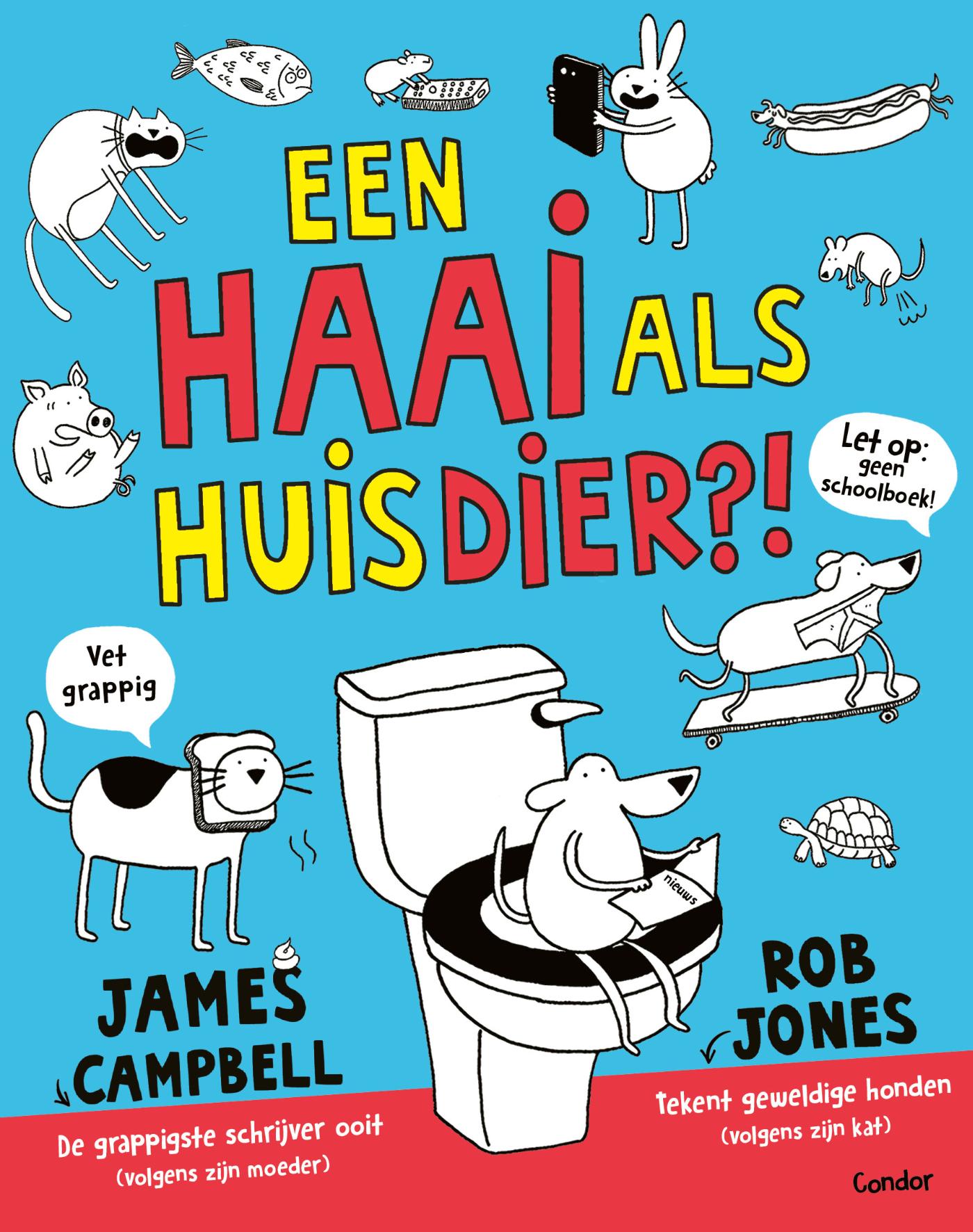 Omslag van Een haai als huisdier?!