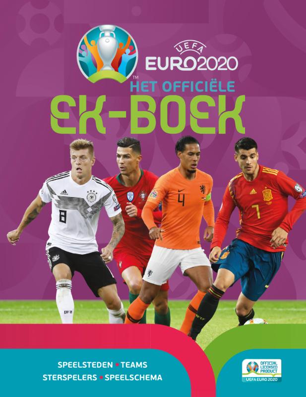 Omslag van EURO 2020 - Het officiële EK-boek