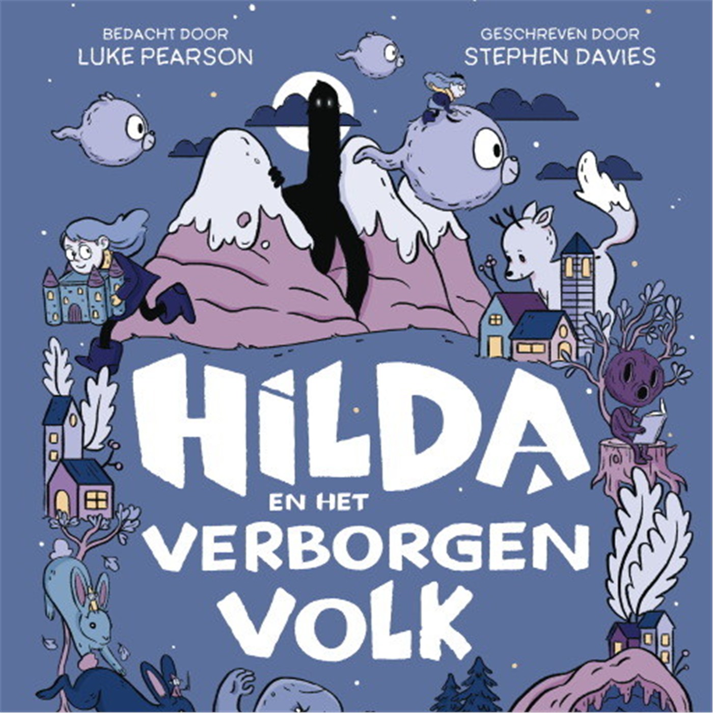 Omslag van Hilda en het verborgen volk