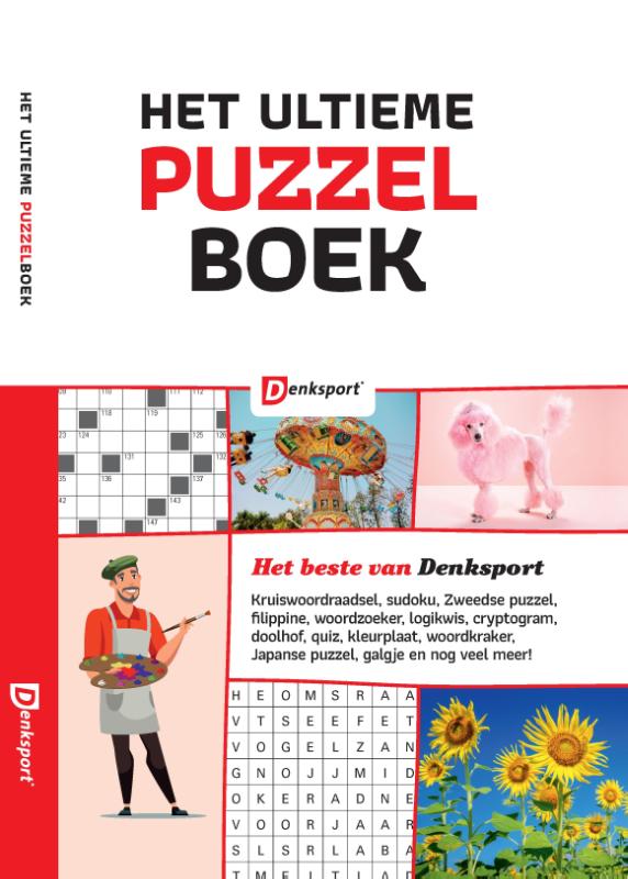 Omslag van Denksport - Het Ultieme Puzzelboek