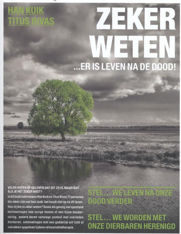 Omslag van Zeker weten.....