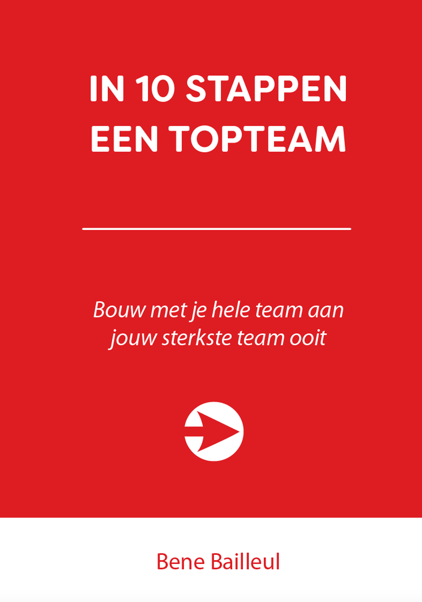 Omslag van In 10 stappen een topteam