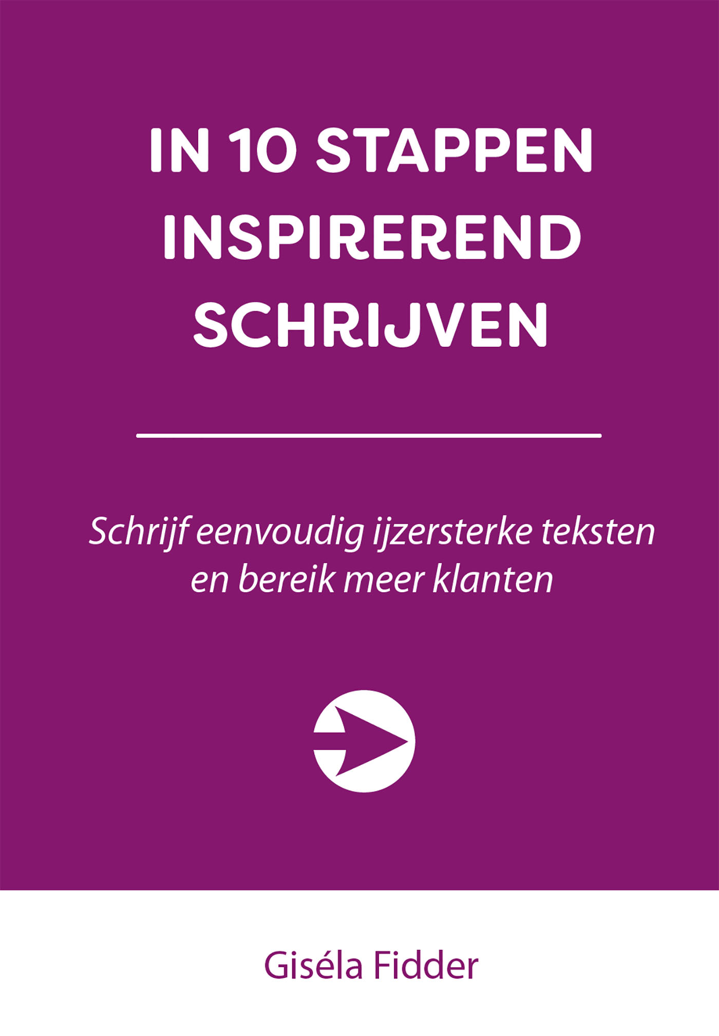 Omslag van In 10 stappen inspirerend schrijven