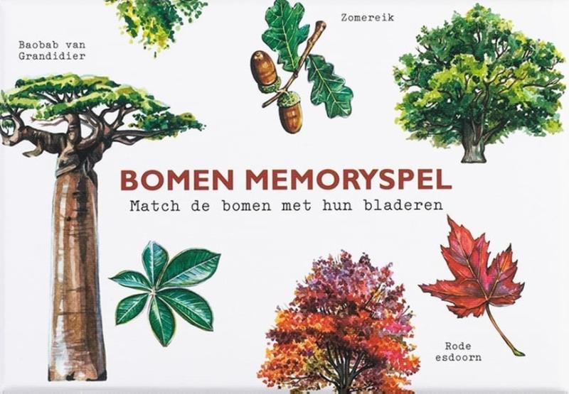 Omslag van Bomen memoryspel