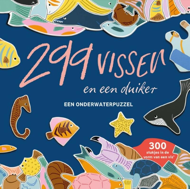 Omslag van 299 vissen en één duiker