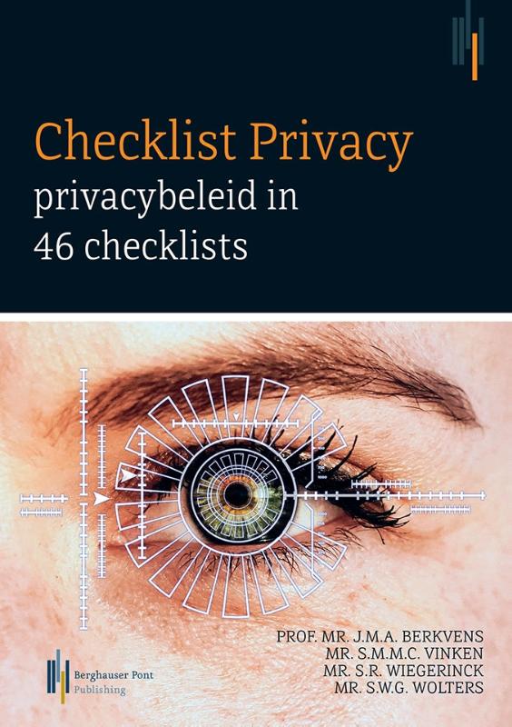 Omslag van Checklist Privacy