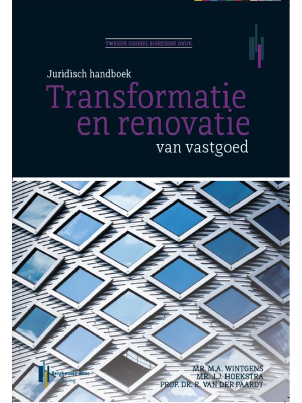 Omslag van Transformatie en renovatie van vastgoed