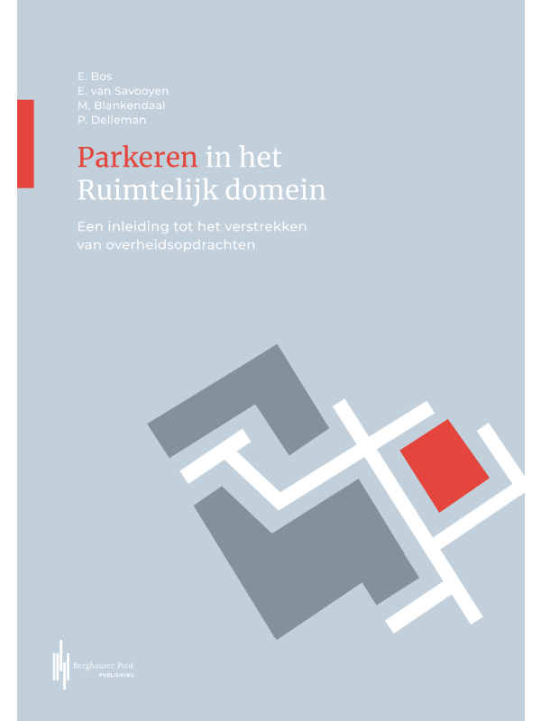 Omslag van Parkeren in het ruimtelijk domein