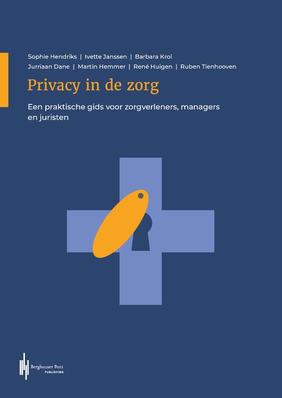 Omslag van Privacy in de zorg