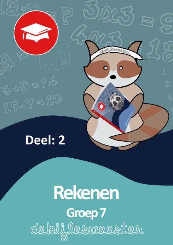Omslag van Oefenboek Groep 7 Rekenen - Deel 2