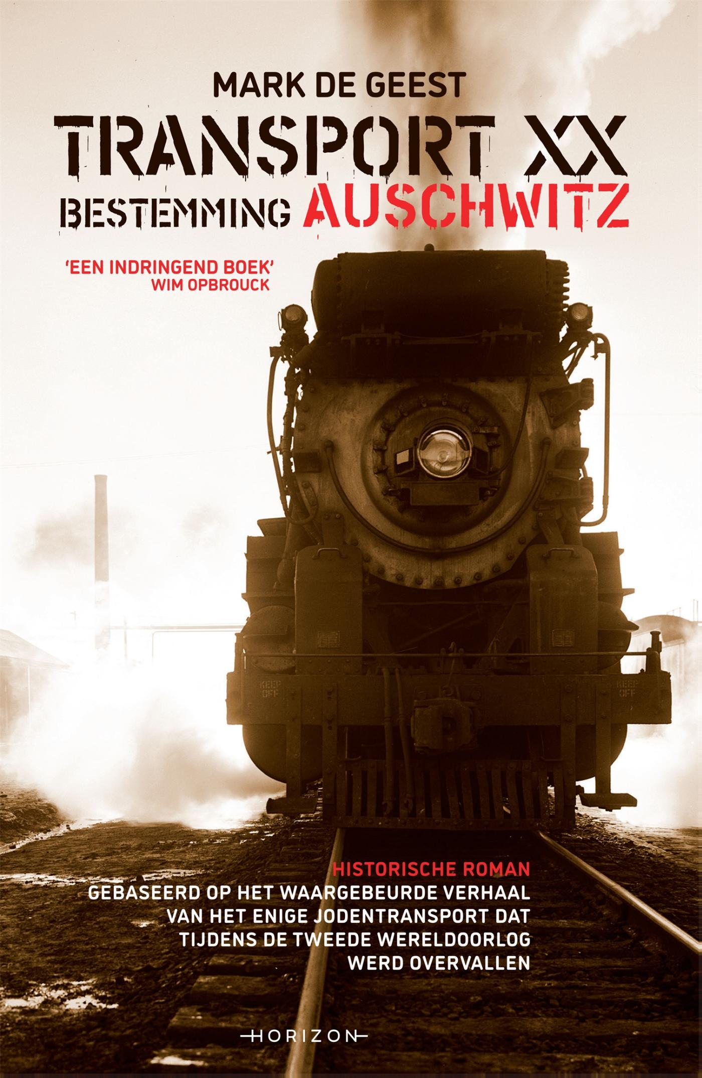 Omslag van Transport XX. Bestemming Auschwitz