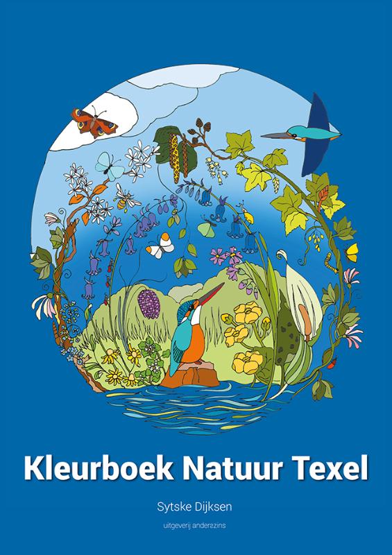 Omslag van Kleurboek Natuur Texel