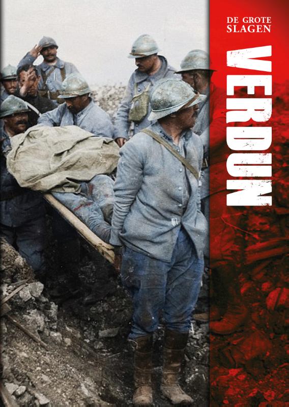Omslag van De grote slagen Verdun