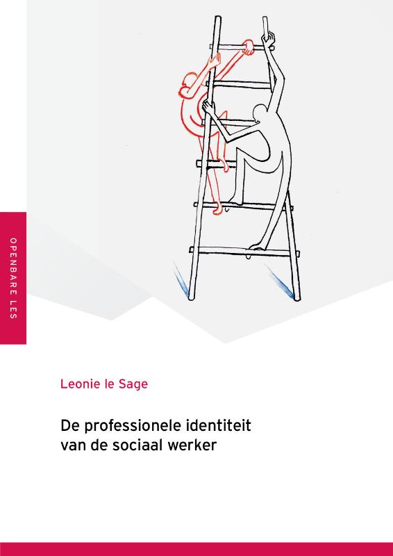 Omslag van De professionele identiteit van de sociaal werker