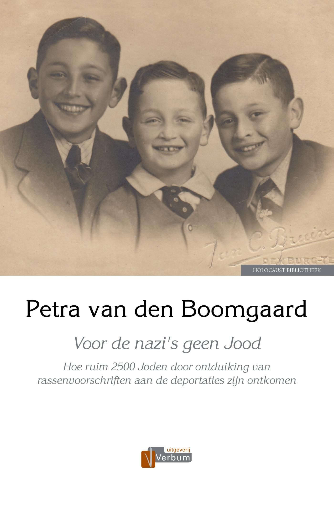 Omslag van Voor de nazi's geen Jood