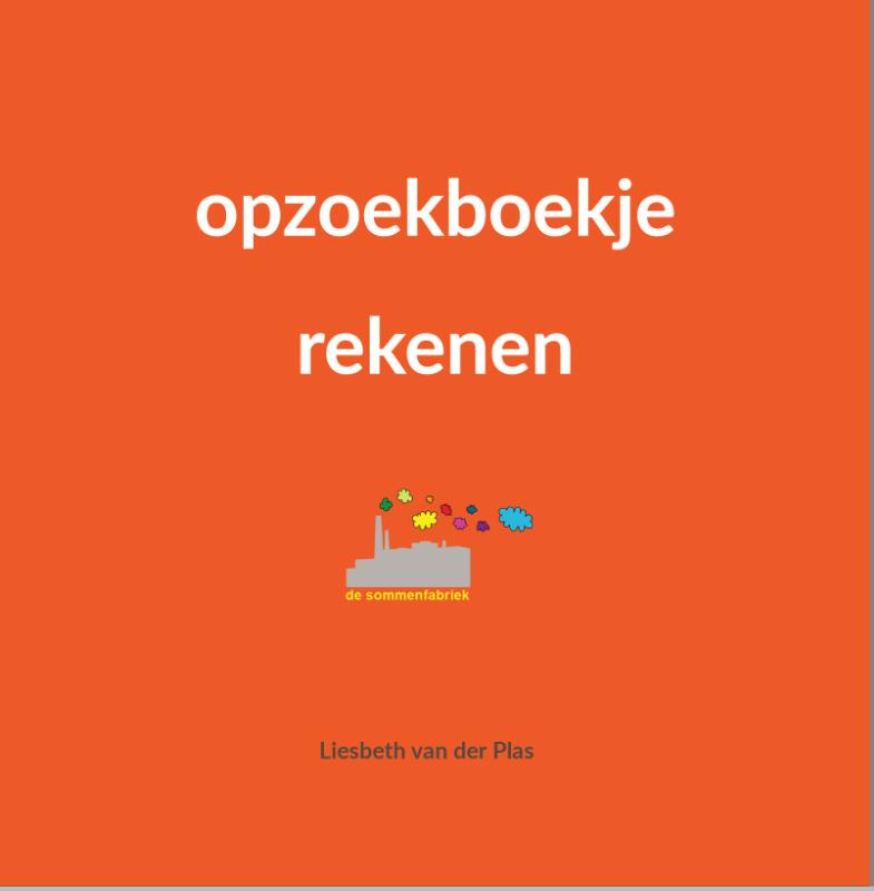 Omslag van Opzoekboekje rekenen