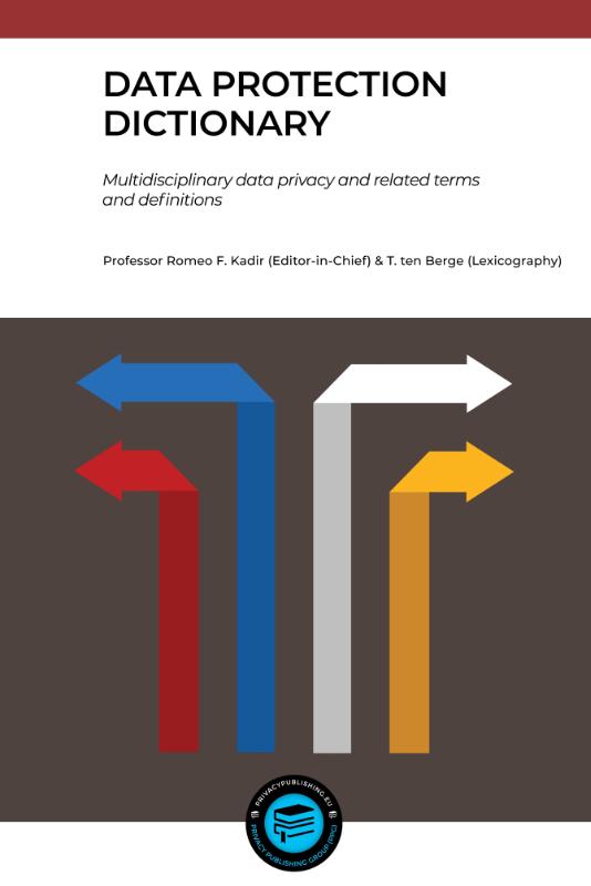 Omslag van Data Protection Dictionary