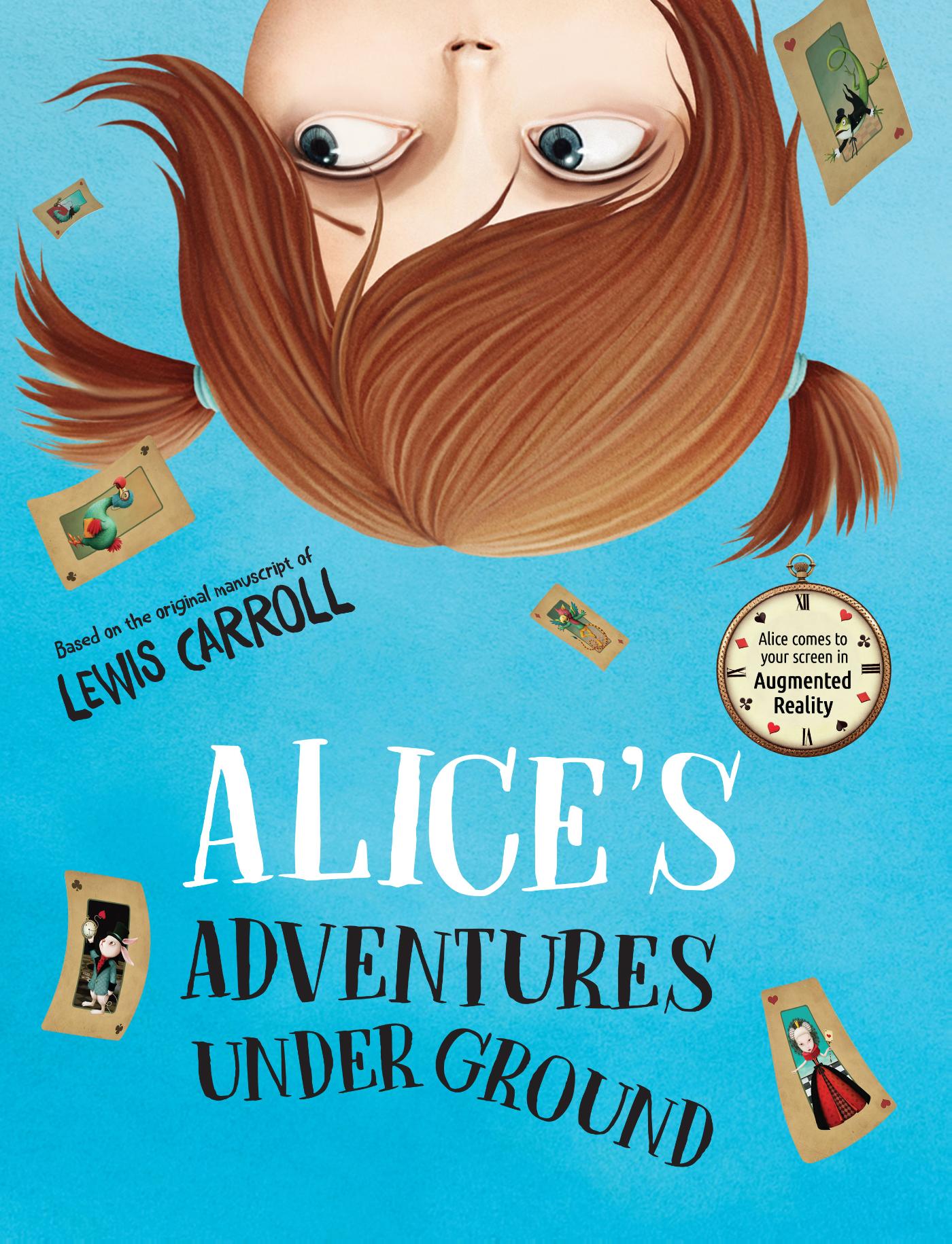 Omslag van Alice's Adventures Under Ground