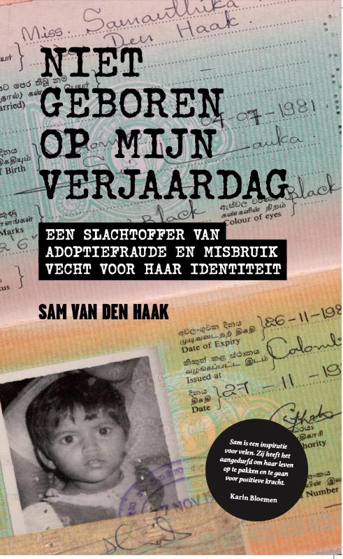 Omslag van Niet geboren op mijn verjaardag
