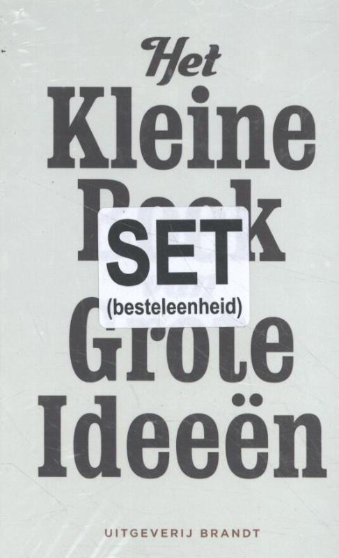 Omslag van Het kleine boek van grote ideeën (set van 5)