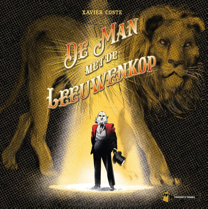 Omslag van De man met de leeuwenkop