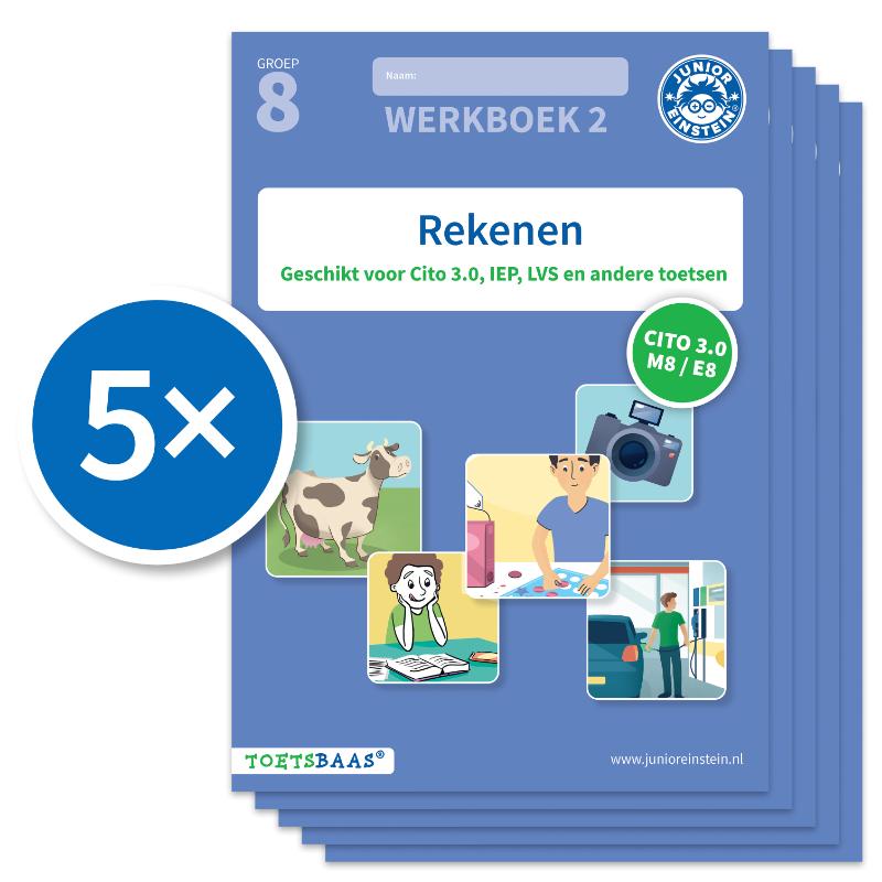 Omslag van Rekenen werkboek 2 (Set van 5)
