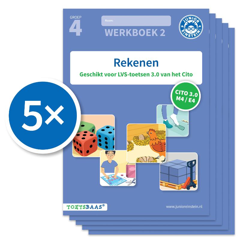 Omslag van Rekenen werkboek 2 (Set van 5)