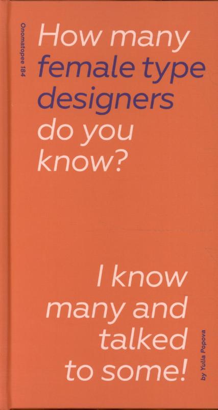 Omslag van How many female type designers do you know?