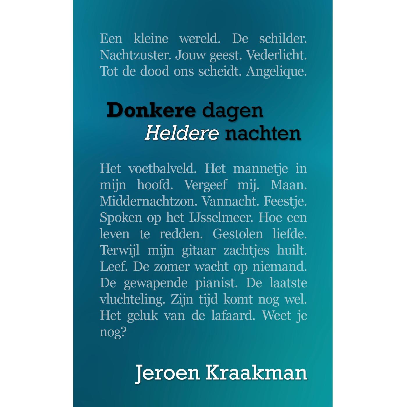 Omslag van Donkere dagen, heldere nachten