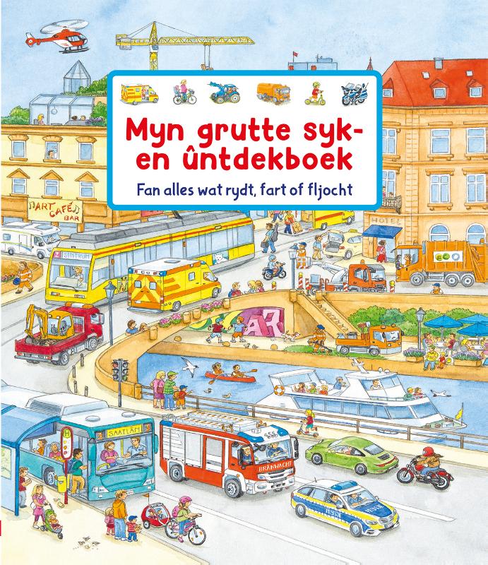 Omslag van Myn grutte syk- en ûntdekboek