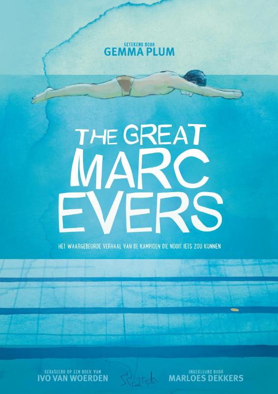 Omslag van The Great Marc Evers - graphic novel