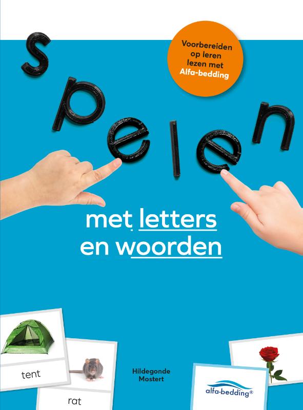 Omslag van Spelen met letters en woorden