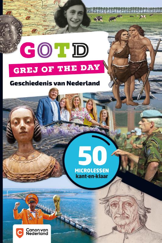 Omslag van Grej of the day - Geschiedenis van Nederland