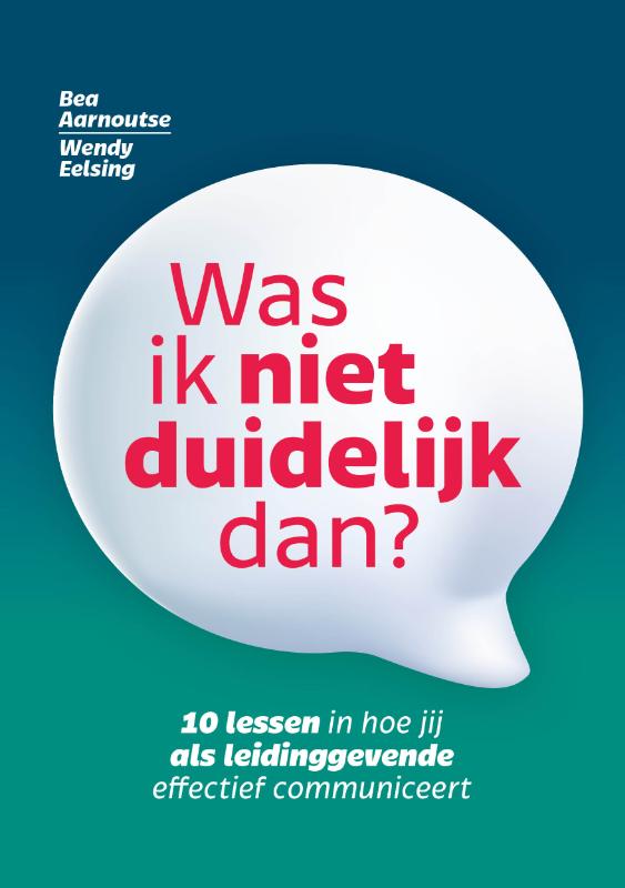 Omslag van Was ik niet duidelijk dan?