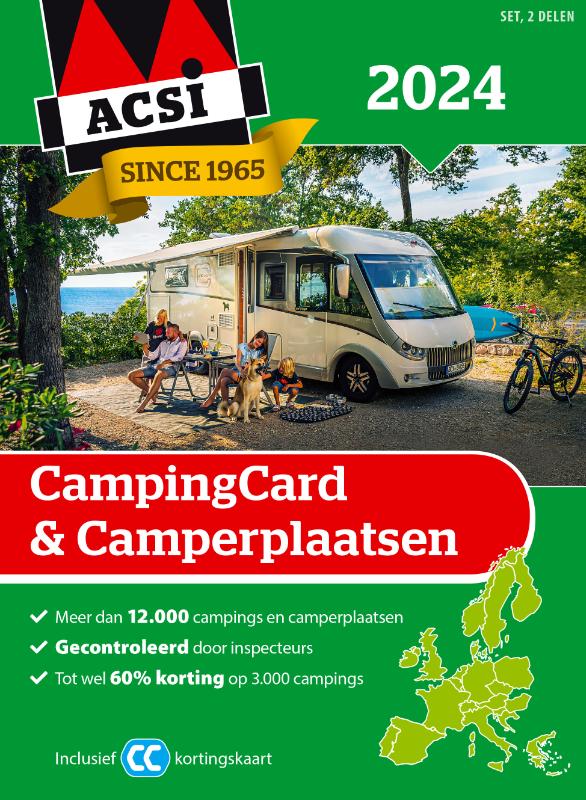 Omslag van CampingCard & Camperplaatsen 2024