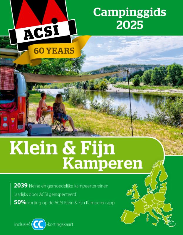 Omslag van Acsi Klein & fijn kamperen 2025