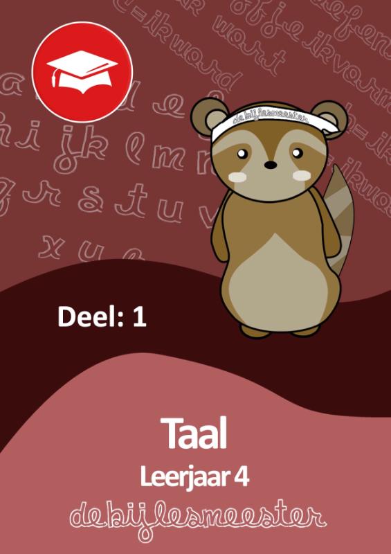 Omslag van Oefenboek Leerjaar 4 Taal - Deel 1