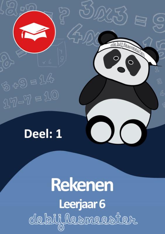 Omslag van Oefenboek Leerjaar 6 Rekenen - Deel 1