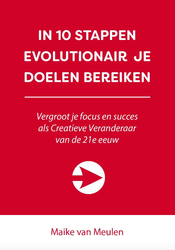 Omslag van In 10 stappen evolutionair je doelen bereiken