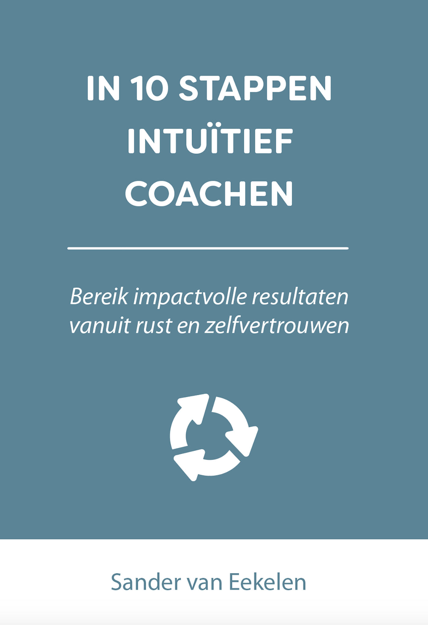 Omslag van In 10 stappen intuïtief coachen