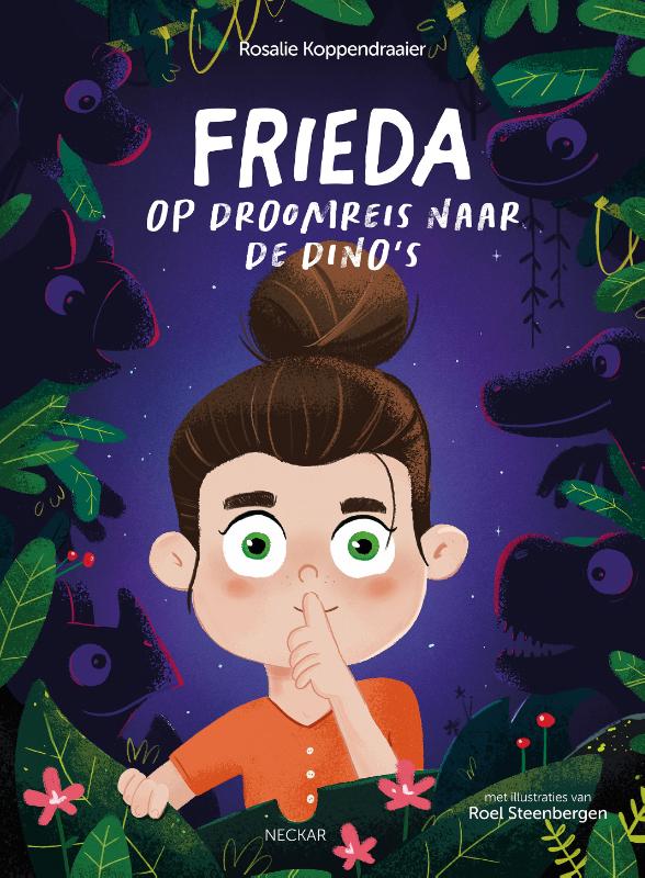 Omslag van Frieda op droomreis naar de dino's