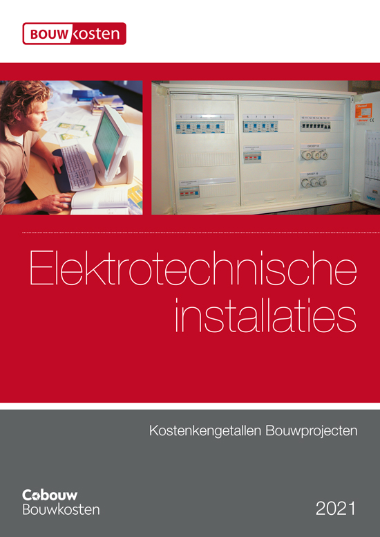 Omslag van Kostenkengetallen bouwprojecten - Elektrotechnische installaties 2021