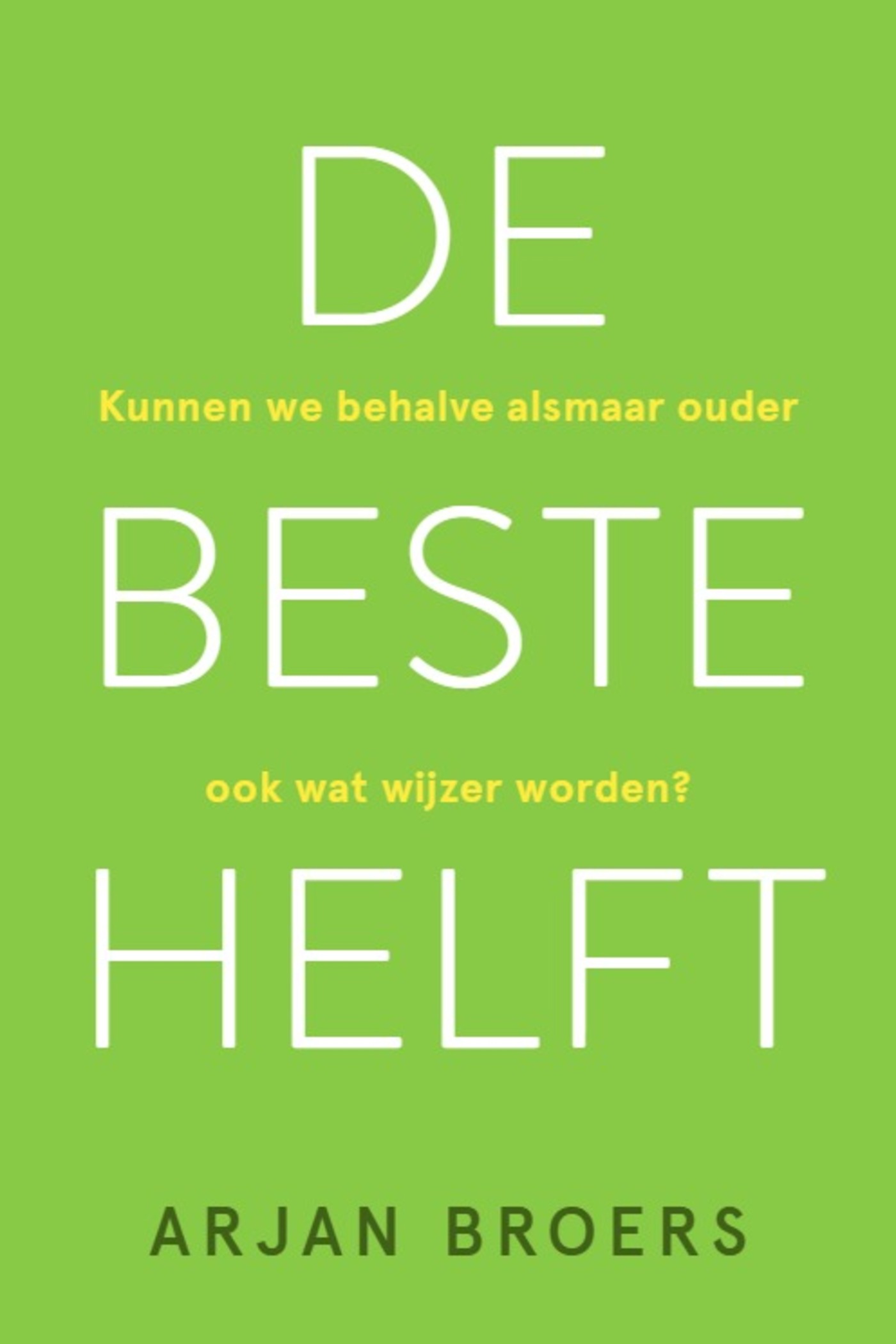 Omslag van De beste helft