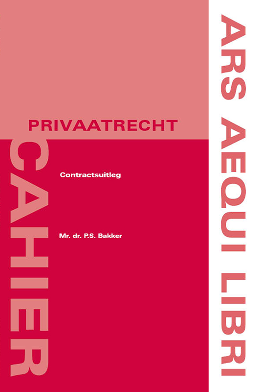 Omslag van Contractsuitleg
