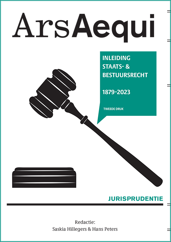 Omslag van Jurisprudentie Inleiding Staats- en bestuursrecht 1879-2023