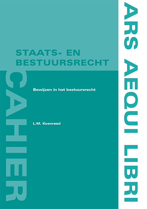 Omslag van Bewijzen in het bestuursrecht
