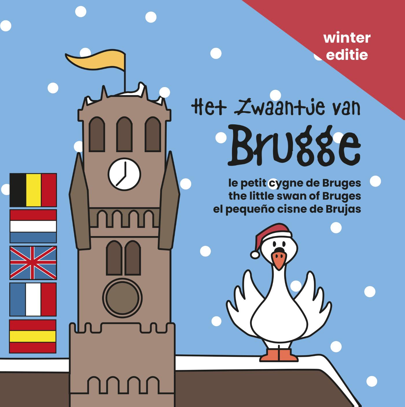 Omslag van Het zwaantje van Brugge wintereditie